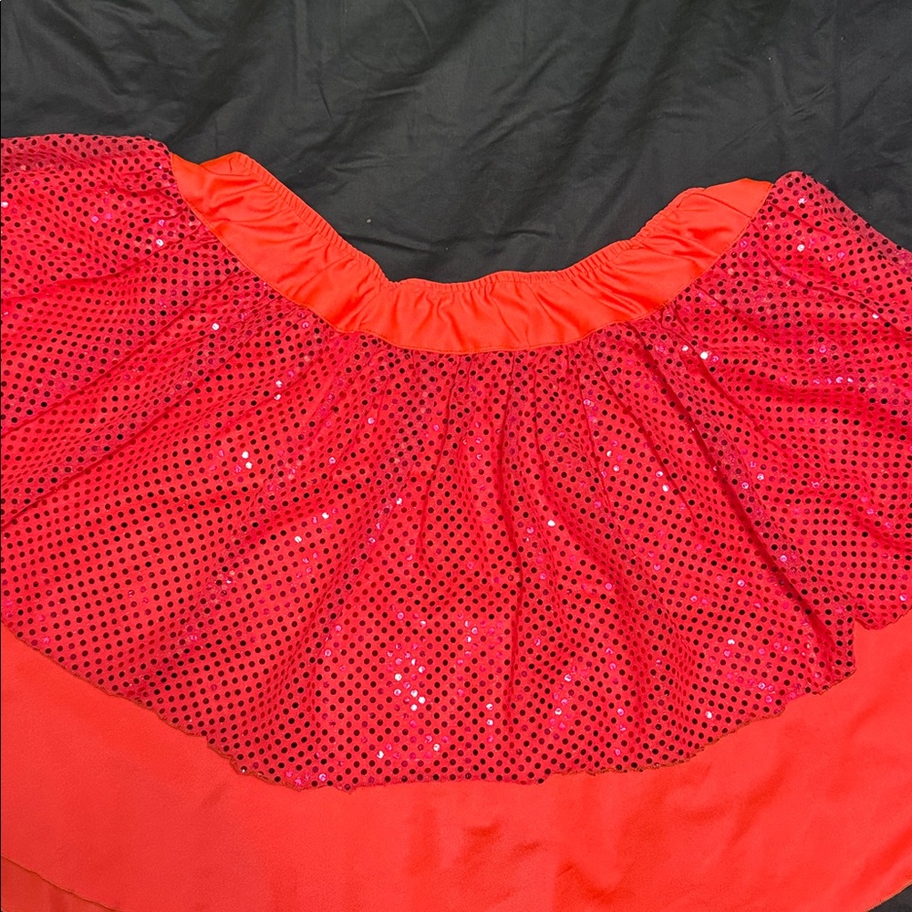 Hot Pink Sequin Skirt